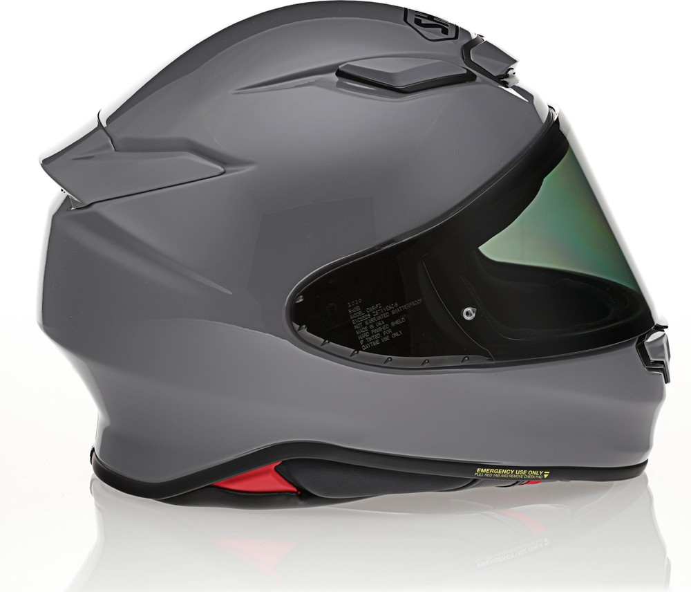 Shoei RF-1400 Solid Basalt Grey Helmet - Speed Addicts