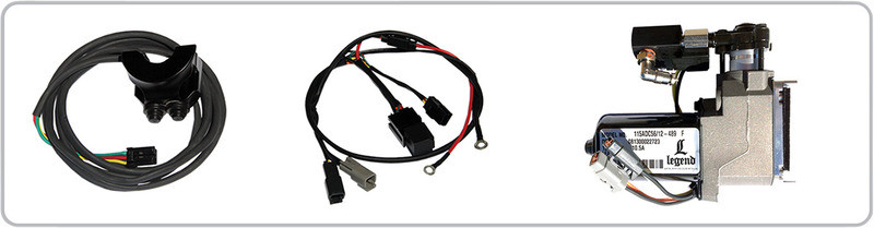 Legend Suspension AIR Shocks Harley V-Rod '07-'17 - 1311-0107