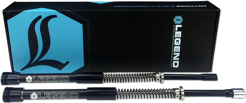 Legend Suspension 1" Lowered AXEO Fork Springs Harley Touring '17-'22 - 0414-0517