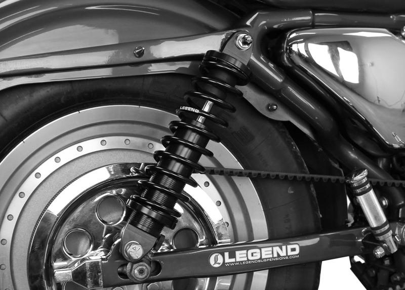 Legend Suspension REVO Coil Shocks Harley Sportster 12" '04-'22 - 1310-1112