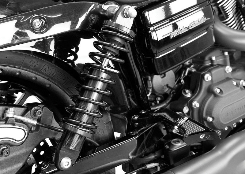 Legend Suspension REVO-A Adjustable Shocks Harley Dyna 12" '91-'17 - 1310-0946