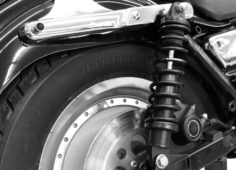 Legend Suspension REVO Coil Heavy-Duty Shocks Harley FXR 13" '84-'00 - 1310-1104