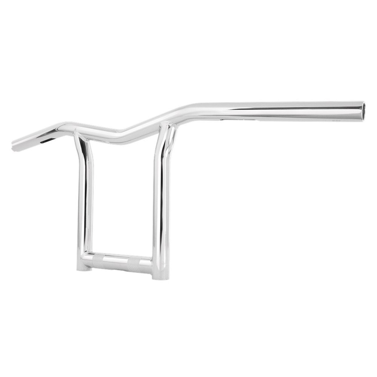 Burly The Sid Chrome Handle Bar 11" Rise 1" Tube (B12-6031C)