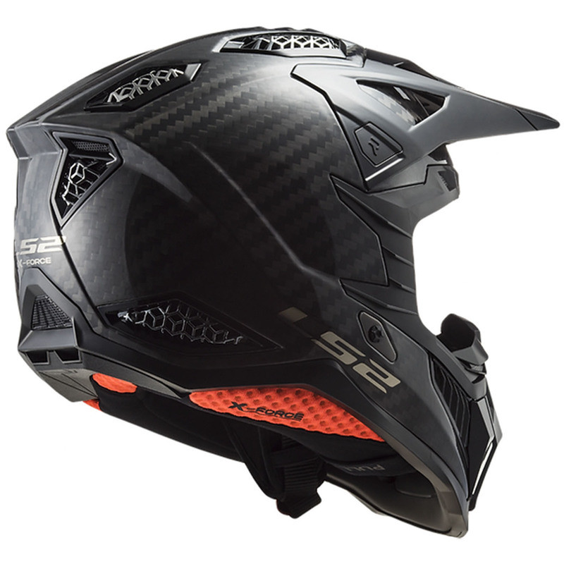 LS2 X Force Solid Matte Carbon Helmet