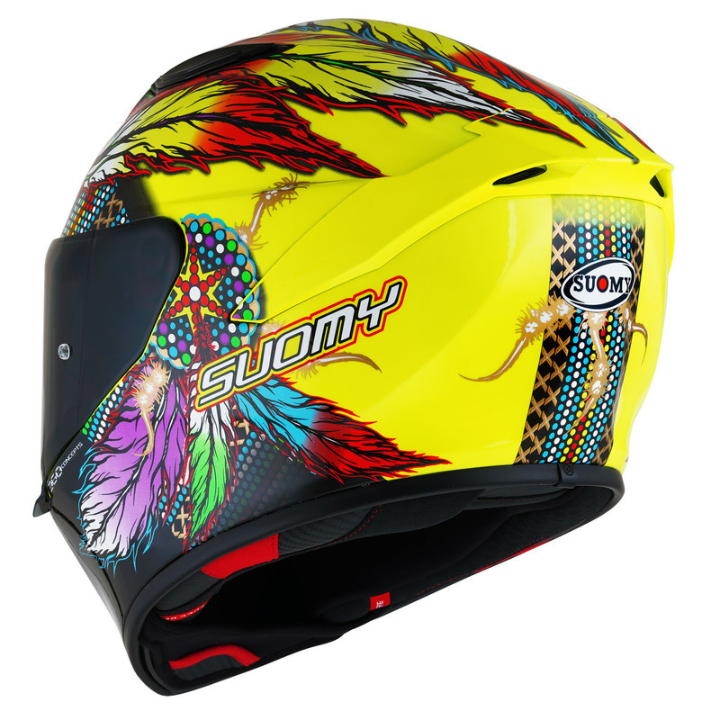 Suomy Track-1 Chieftain Yellow Helmet - Speed Addicts