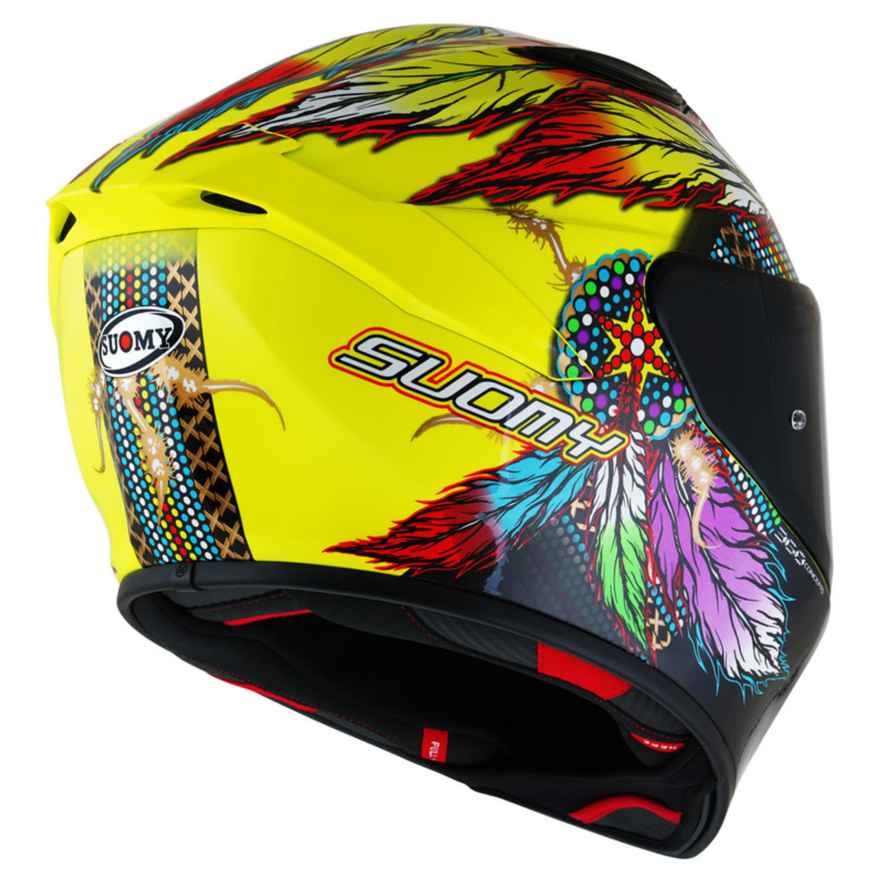 Suomy Track-1 Chieftain Yellow Helmet