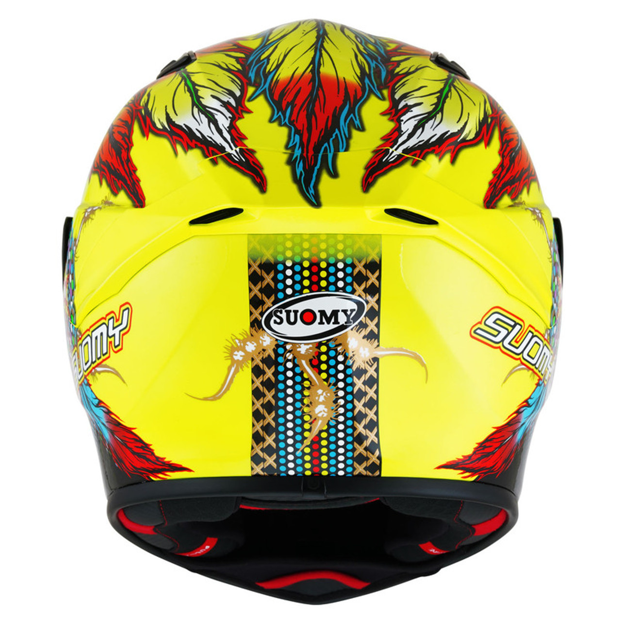 Suomy Track-1 Chieftain Yellow Helmet