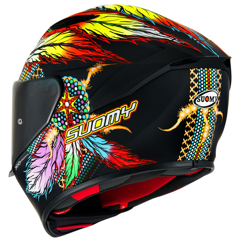 Suomy Track-1 Chieftain Black Helmet - Speed Addicts