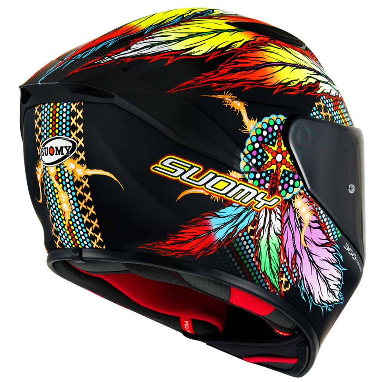 Suomy Track-1 Chieftain Black Helmet