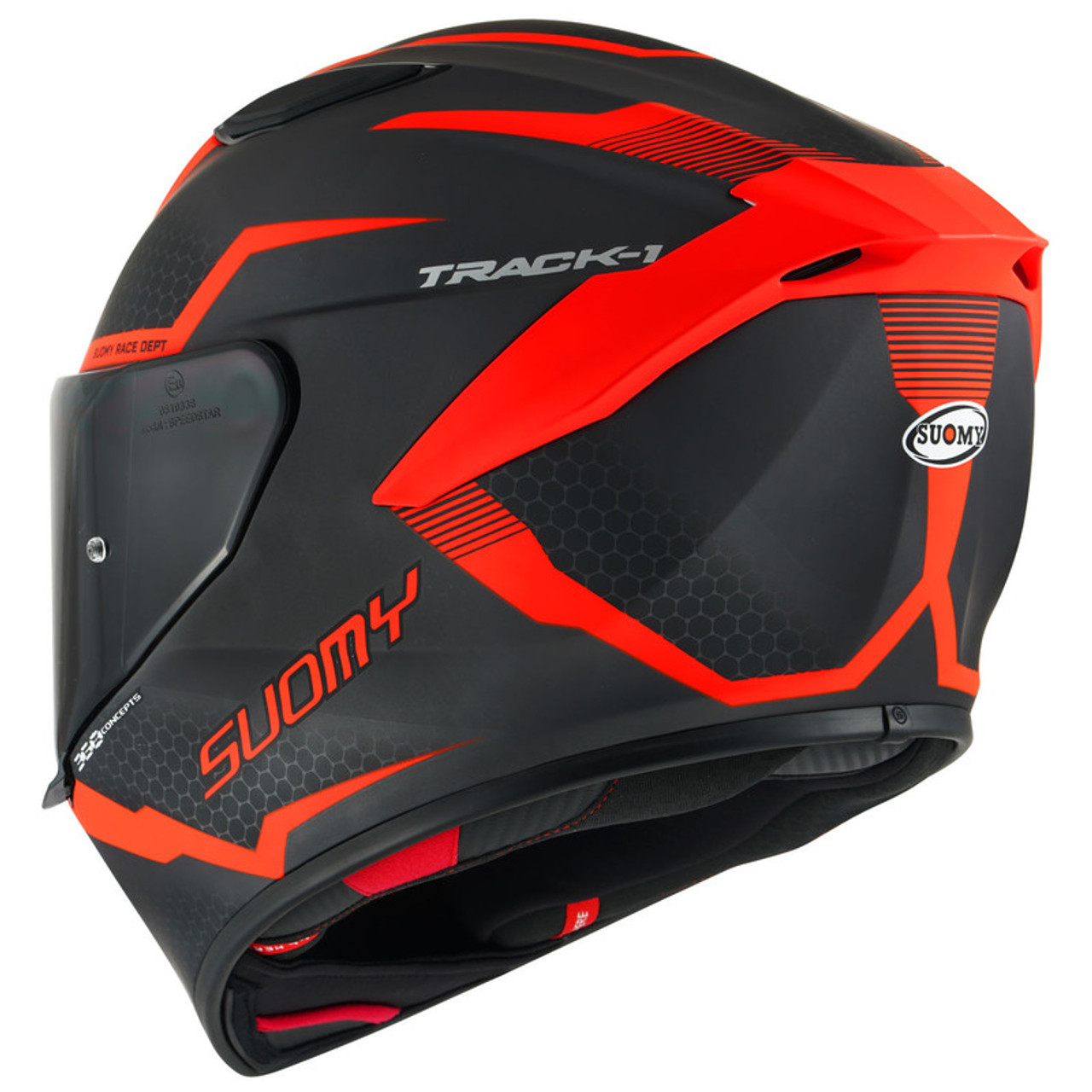 Suomy Track-1 Reaction Matte Anthracite Helmet