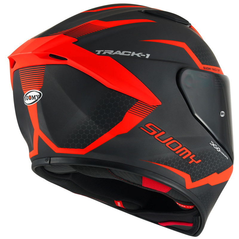 Suomy Track-1 Reaction Matte Anthracite Helmet