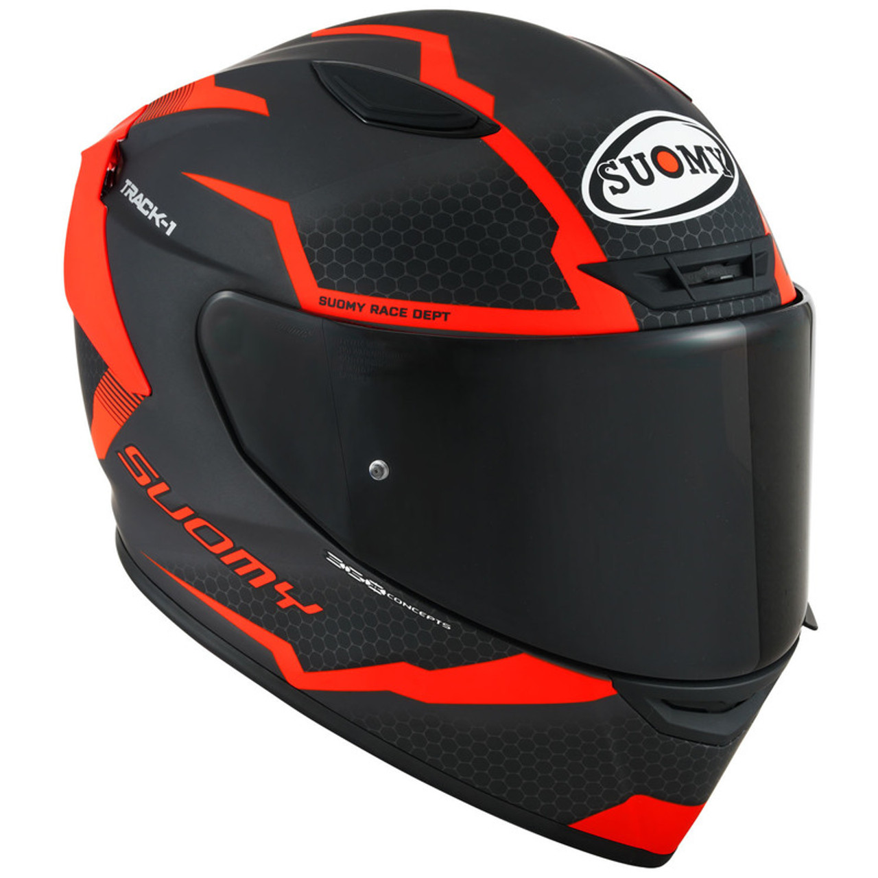 Suomy Track-1 Reaction Matte Anthracite Helmet