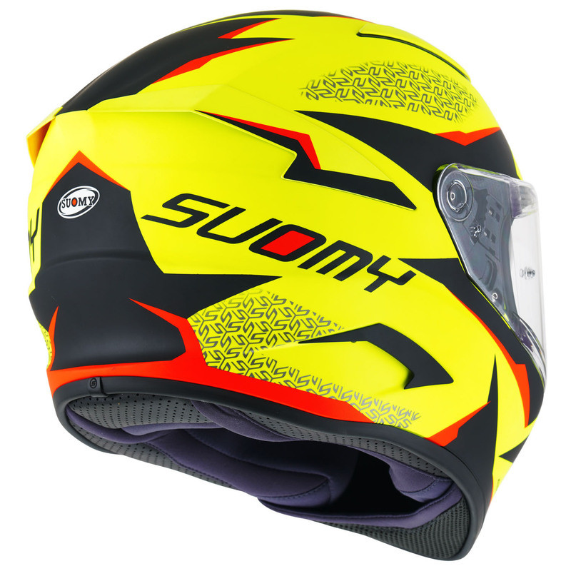 Suomy Speedstar Luminescence Matte Yellow Helmet