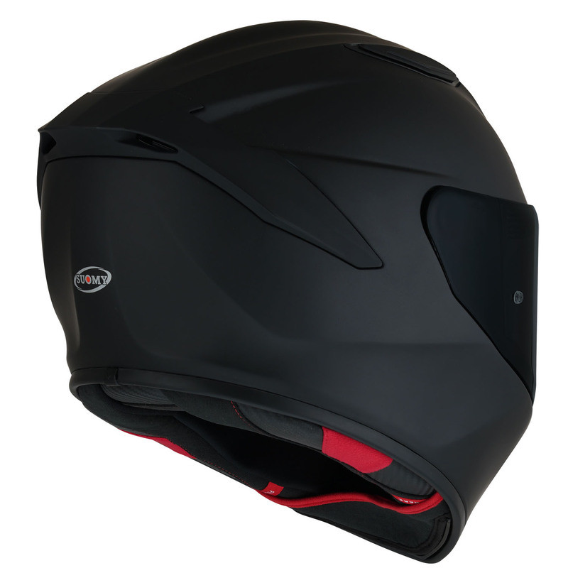 Suomy Track-1 Matte Black Helmet - Speed Addicts