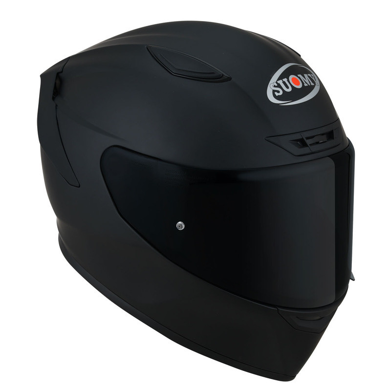 Suomy Track-1 Matte Black Helmet - Speed Addicts