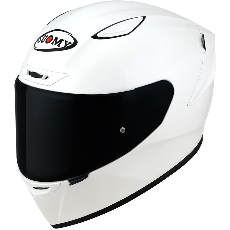Suomy Track-1 Solid White Helmet