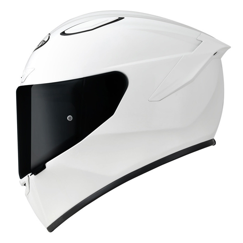Suomy Track-1 Solid White Helmet