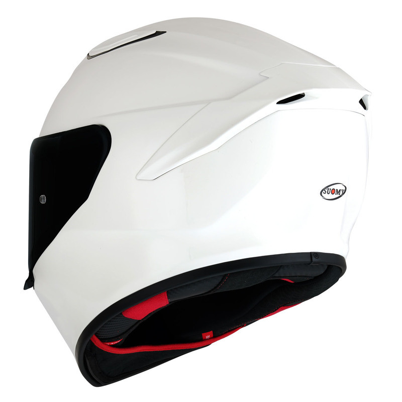 Suomy Track-1 Solid White Helmet