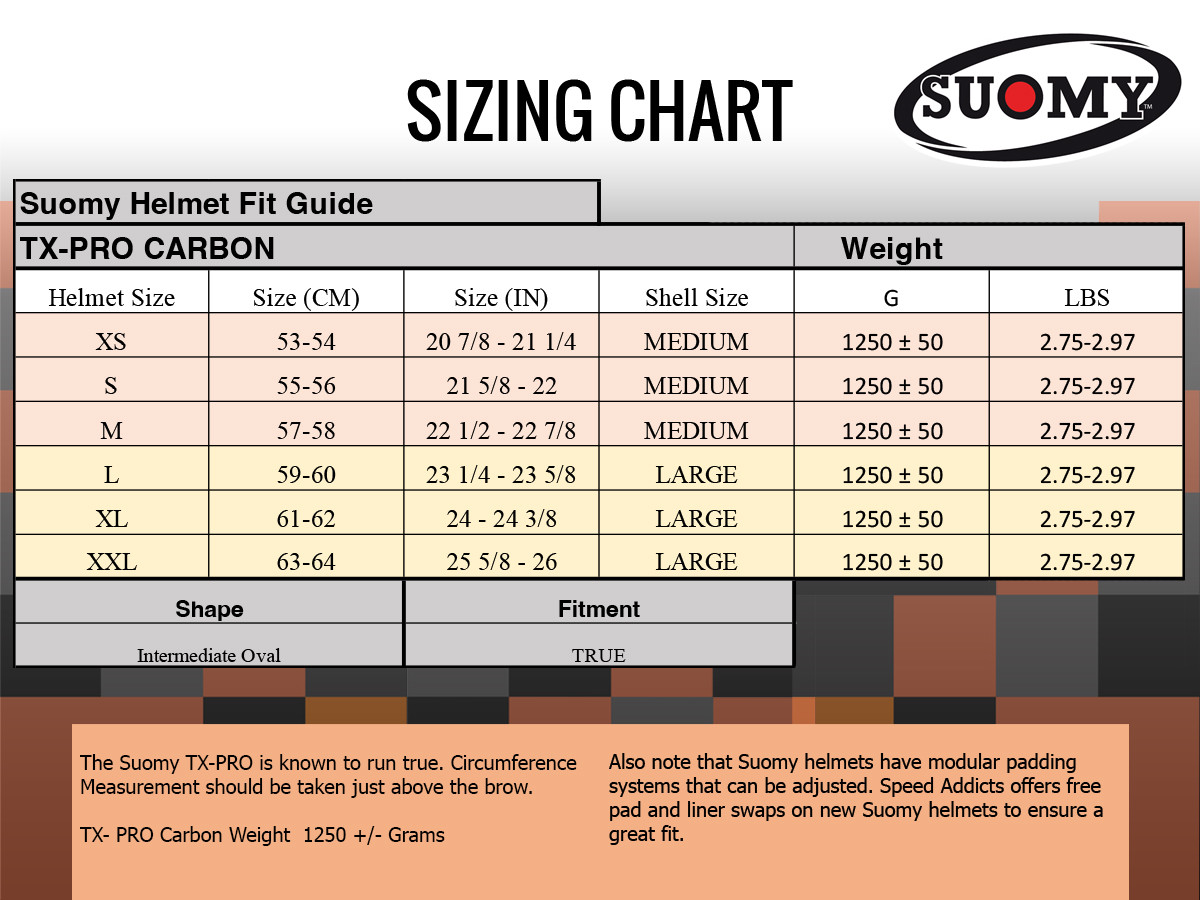 Suomy TX-PRO Carbon Flat Out Gloss Helmet