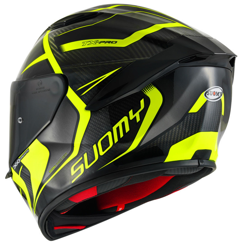 Suomy TX-PRO Carbon Advance Yellow Gloss Helmet