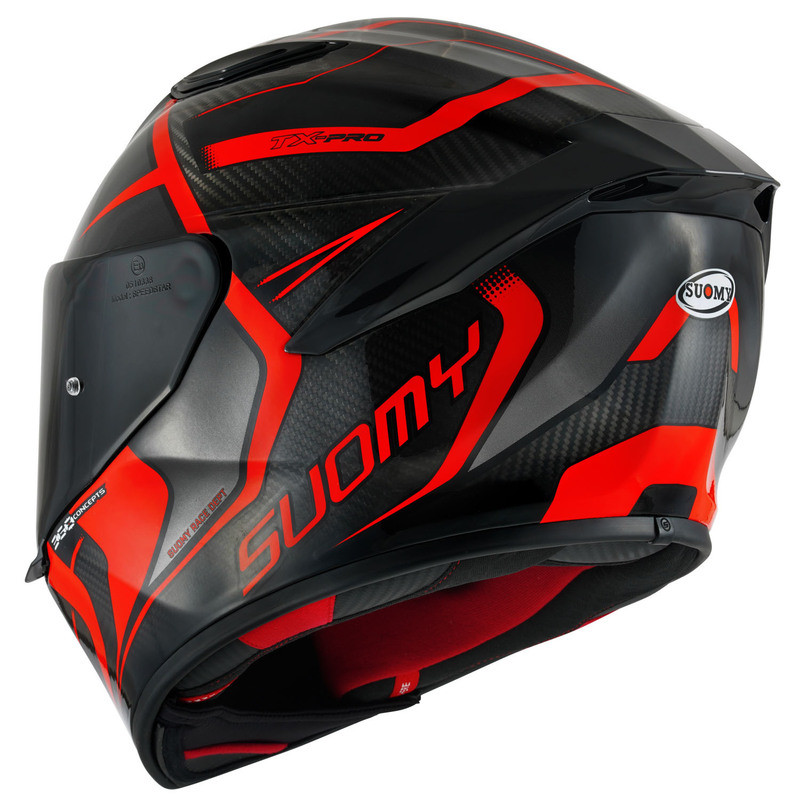 Suomy TX-PRO Carbon Advance Red Gloss Helmet