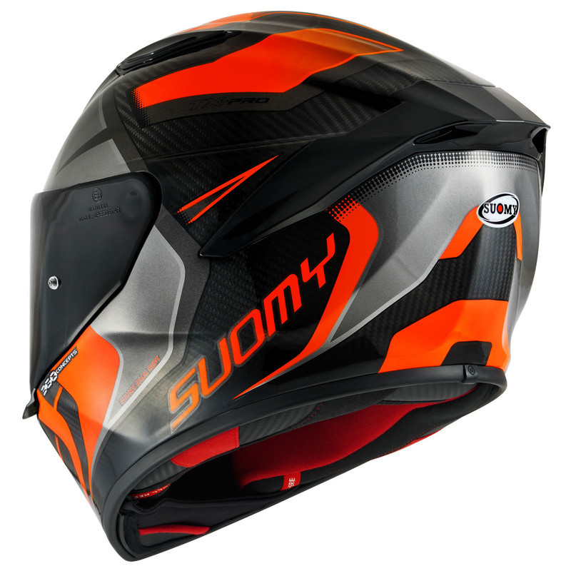 Suomy TX-PRO Carbon Advance Orange Gloss Helmet - Speed Addicts
