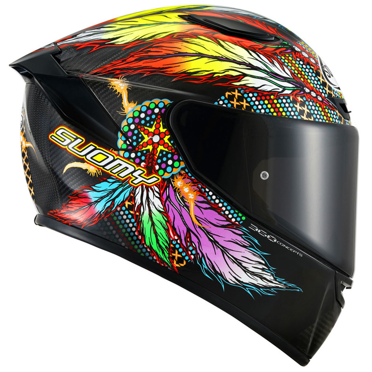 Suomy TX-PRO Carbon Chieftain Gloss Helmet