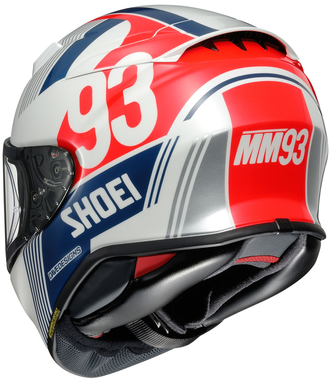 Shoei RF-1400 MM93 Retro TC-10 Helmet - Speed Addicts