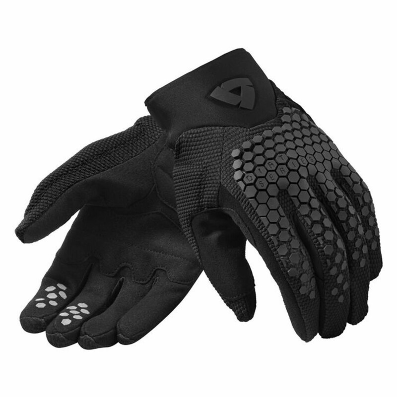 REV'IT! Massif Black Gloves