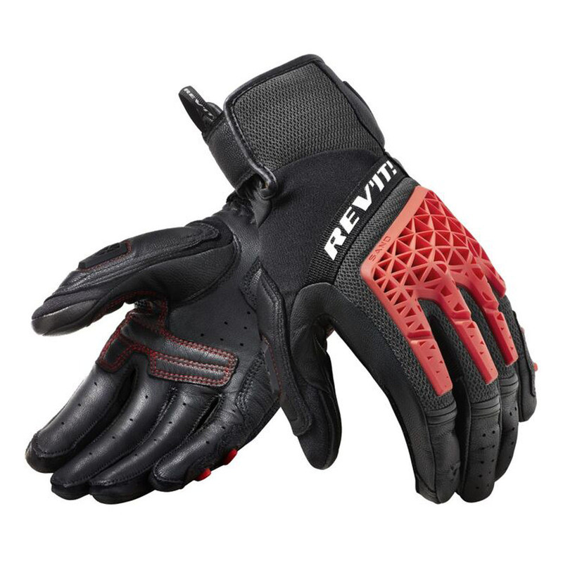 REV'IT! Sand 4 Black Red Gloves