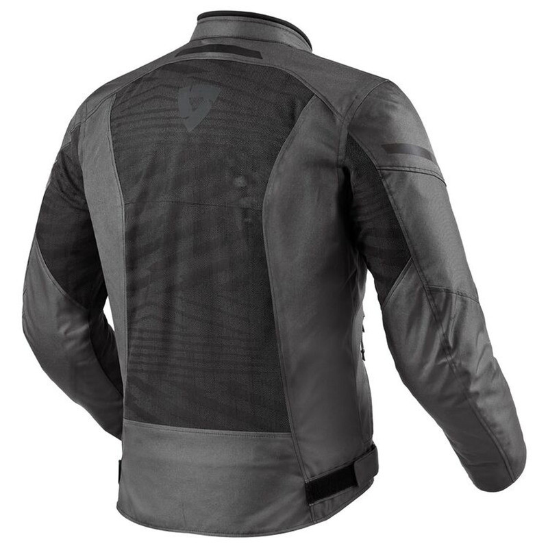 REV'IT! Torque 2 H2O Black Grey Jacket