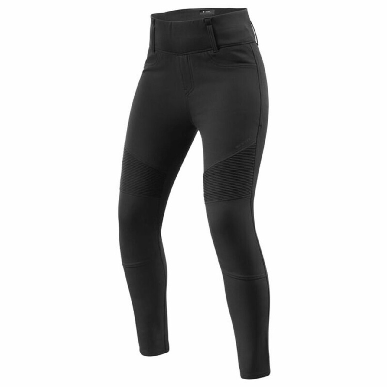 Long Women's Motorcycle Leggings Oxford Super Cargo Black - inSPORTline