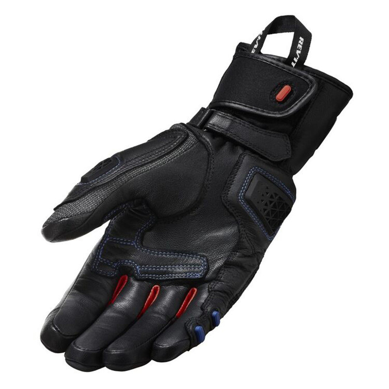 REV'IT! Sand 4 H2O Black Red Gloves