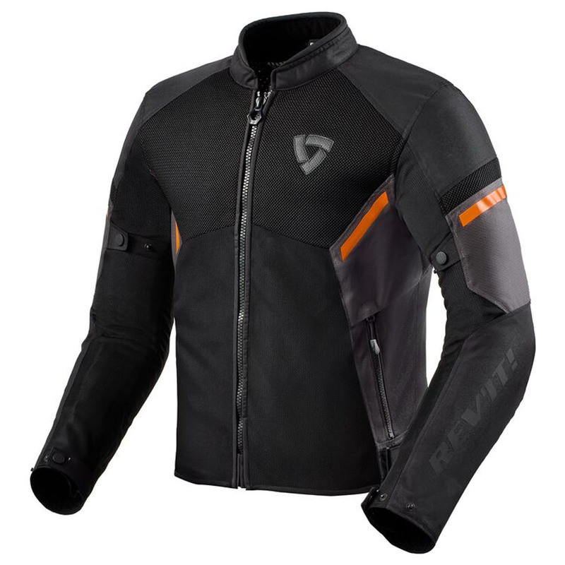 REV'IT! GT R Air 3 Black Neon Orange Jacket