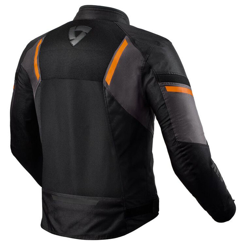 REV'IT! GT R Air 3 Black Neon Orange Jacket