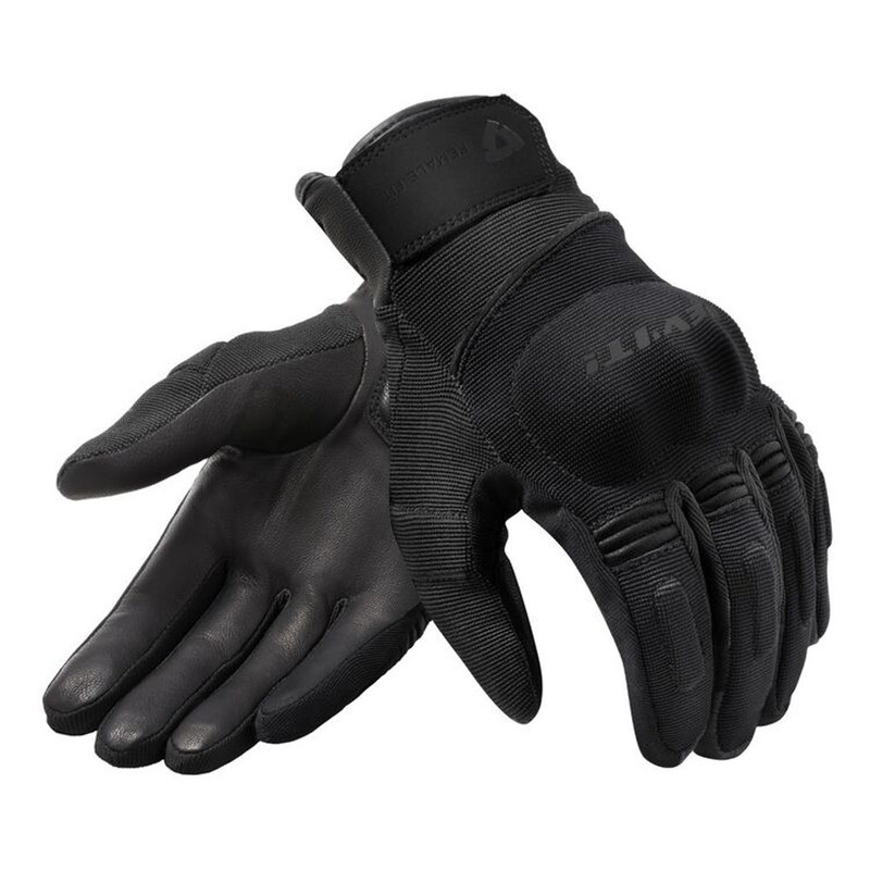 REV'IT! Mosca H2O Black Gloves