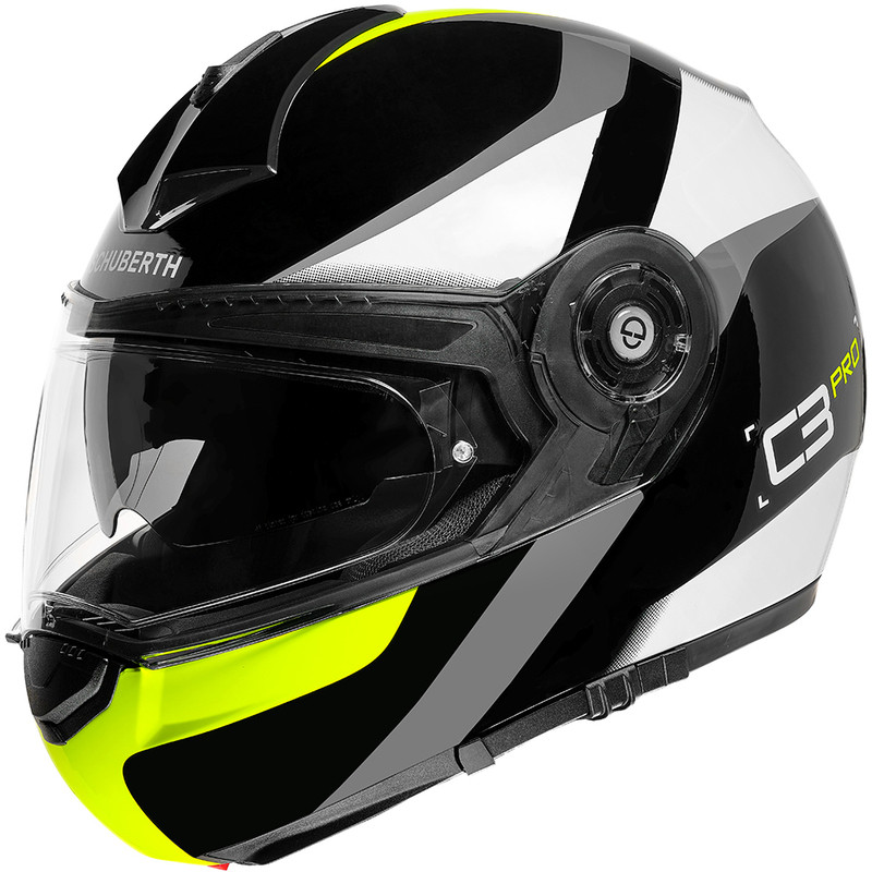 Schuberth C3 Pro Sestante Yellow Helmet