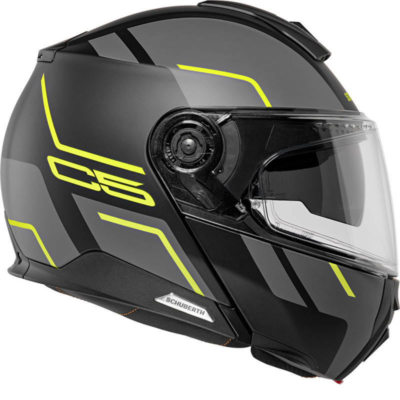 Schuberth C5 Master Yellow Helmet