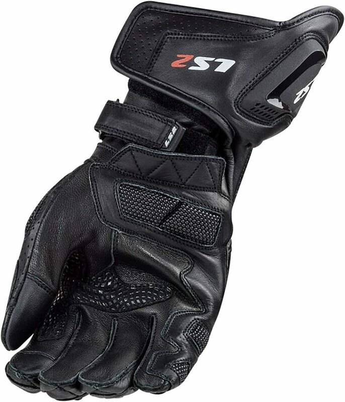 LS2 Swift Racing Black Glove