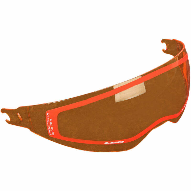 LS2 Stream Snow Fog Resistant Amber Sun Shield