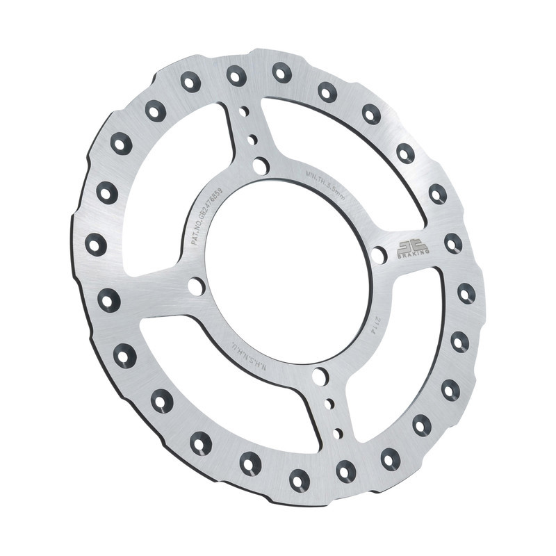 JT Sprockets Front Brake Rotor Ss Self Cleaning Kaw - JTD2114SC01