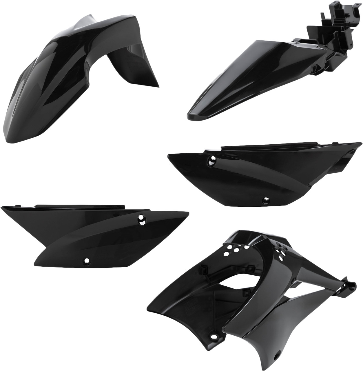 Acerbis Plastic Kit Black - 2780500001
