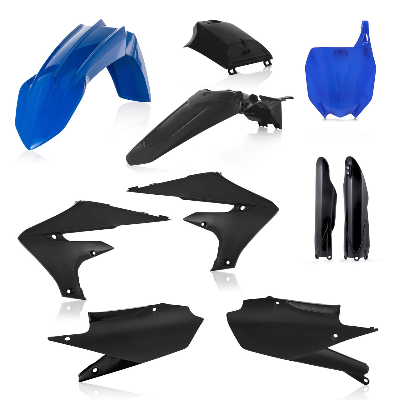 Acerbis Full Plastic Kit Yam Blue/Black - 2736351034