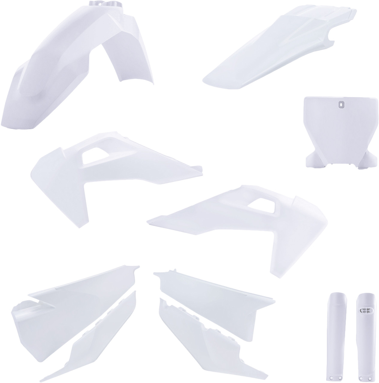 Acerbis Full Plastic Kit White - 2726556811