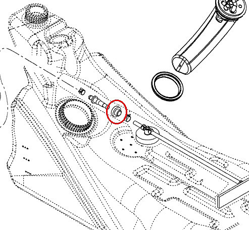 Sp1 Fuel Line Grommet S-D 10/Pk 10/Pk - SM-07402