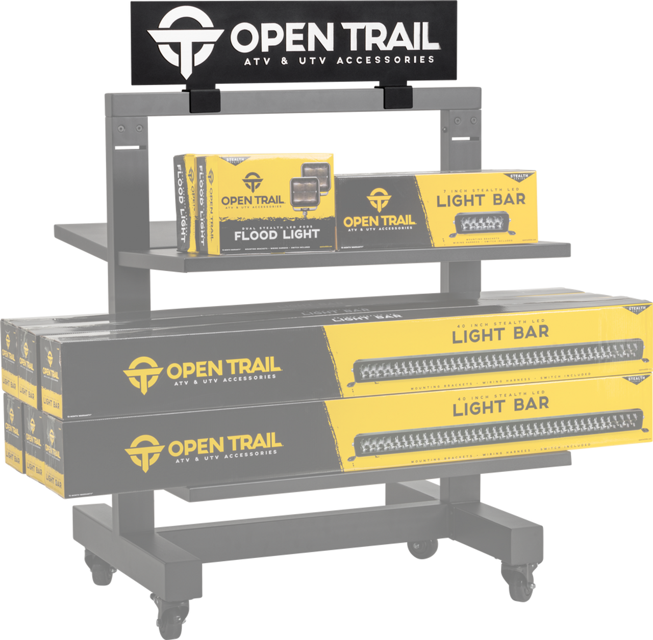Open Trail Battery Display Open Trail Header - 30" HEADER OPEN TRAI