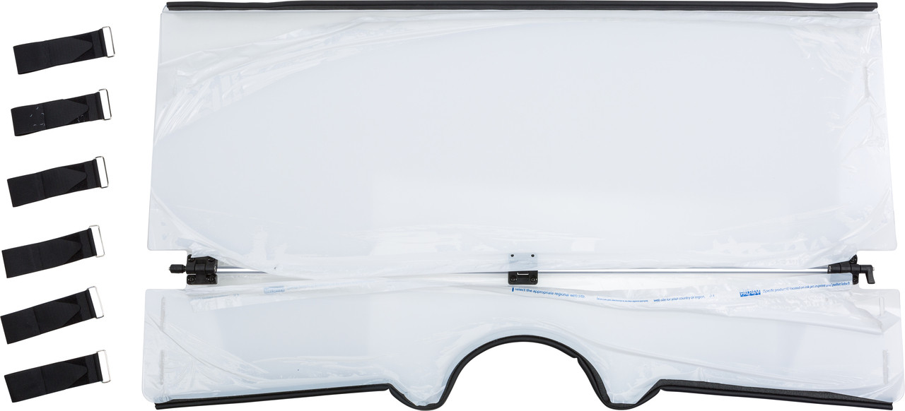 Open Trail Folding Windshield - WEST120-0023