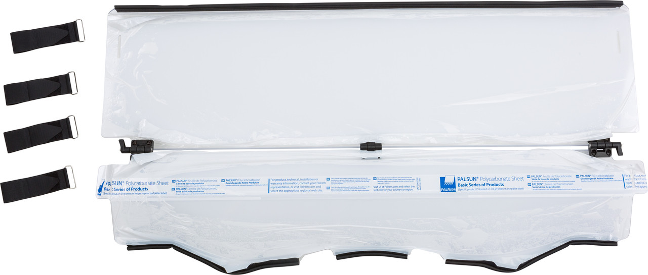 Open Trail Folding Windshield - WEST120-0023