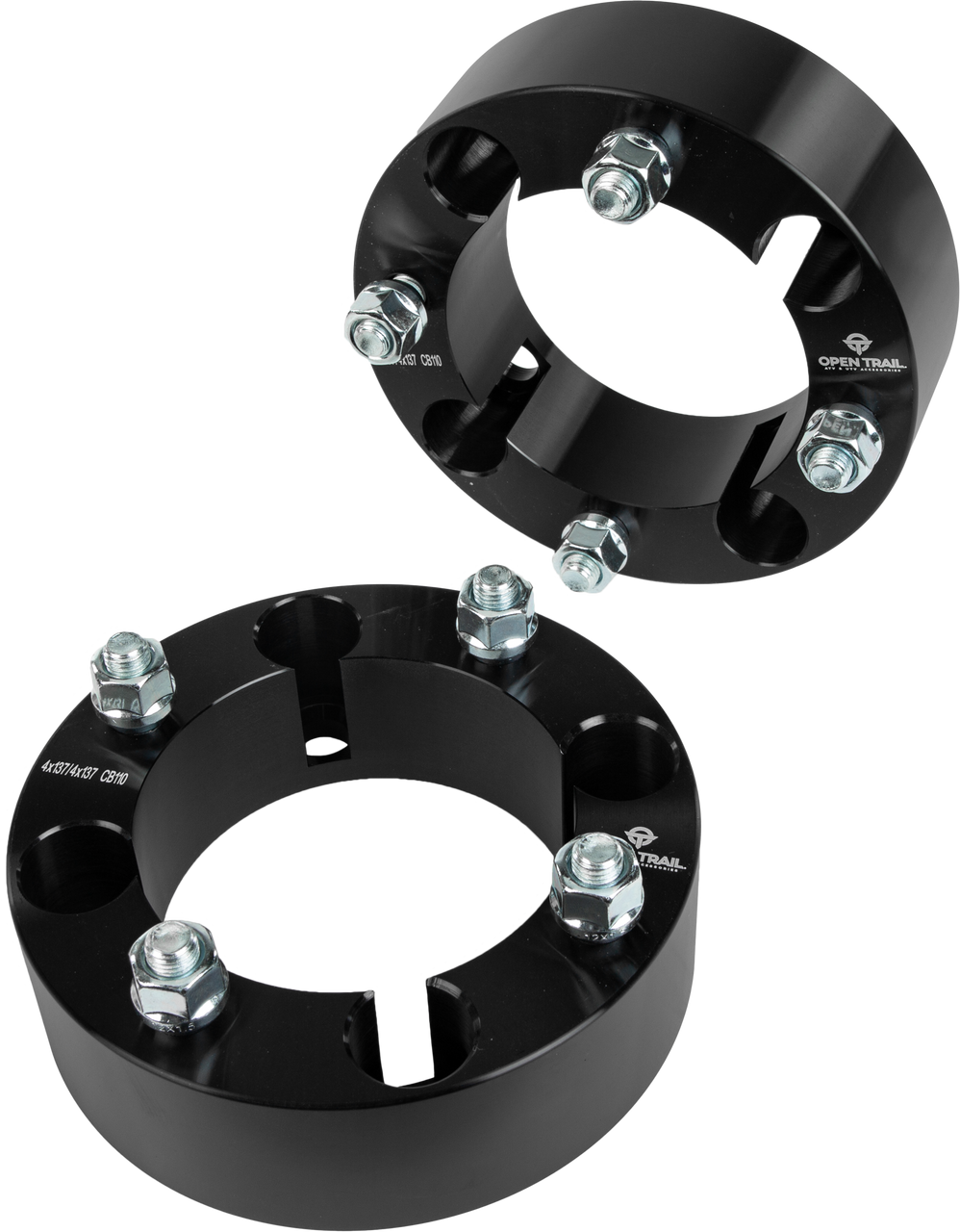 Open Trail Wheel Spacer 2" 4/137 Stud: 12Mm X 1.5Mm - AC-06660-5BK