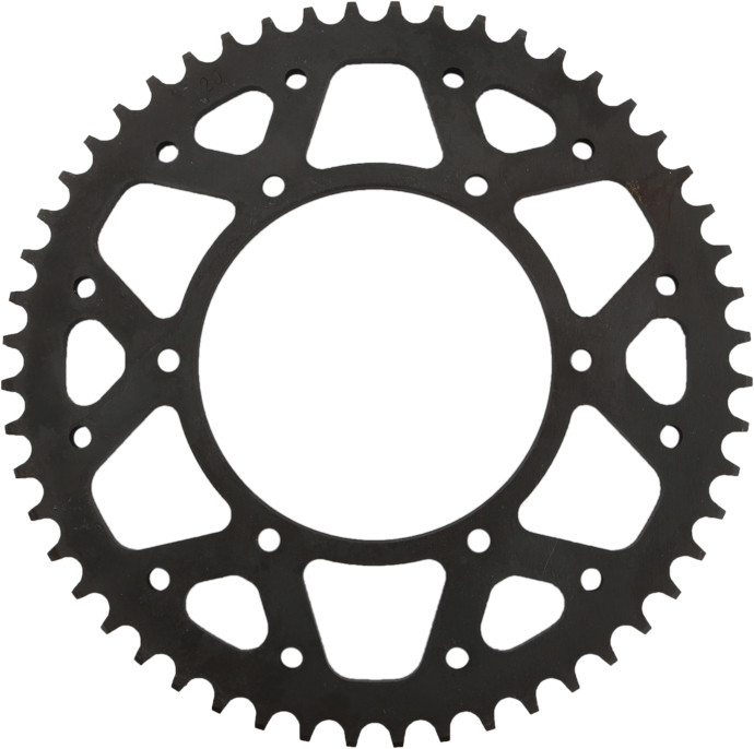 Supersprox Rear Sprocket Steel 52T-520 Blk Kaw/Suz - RFE-808-52-BLK